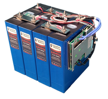 Load image into Gallery viewer, Gauntlet Battery 12V 200A Ganfeng Prismatic Lithium LiFePO4 JBD Bluetooth 100 amp BMS, Stocked in USA