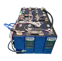 Load image into Gallery viewer, Gauntlet Battery 24V 100A Ganfeng Prismatic Lithium LiFePO4 JBD Bluetooth 100 amp BMS,  Stocked in USA
