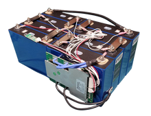 Load image into Gallery viewer, Gauntlet Battery 24V 100A Ganfeng Prismatic Lithium LiFePO4 JBD Bluetooth 100 amp BMS,  Stocked in USA
